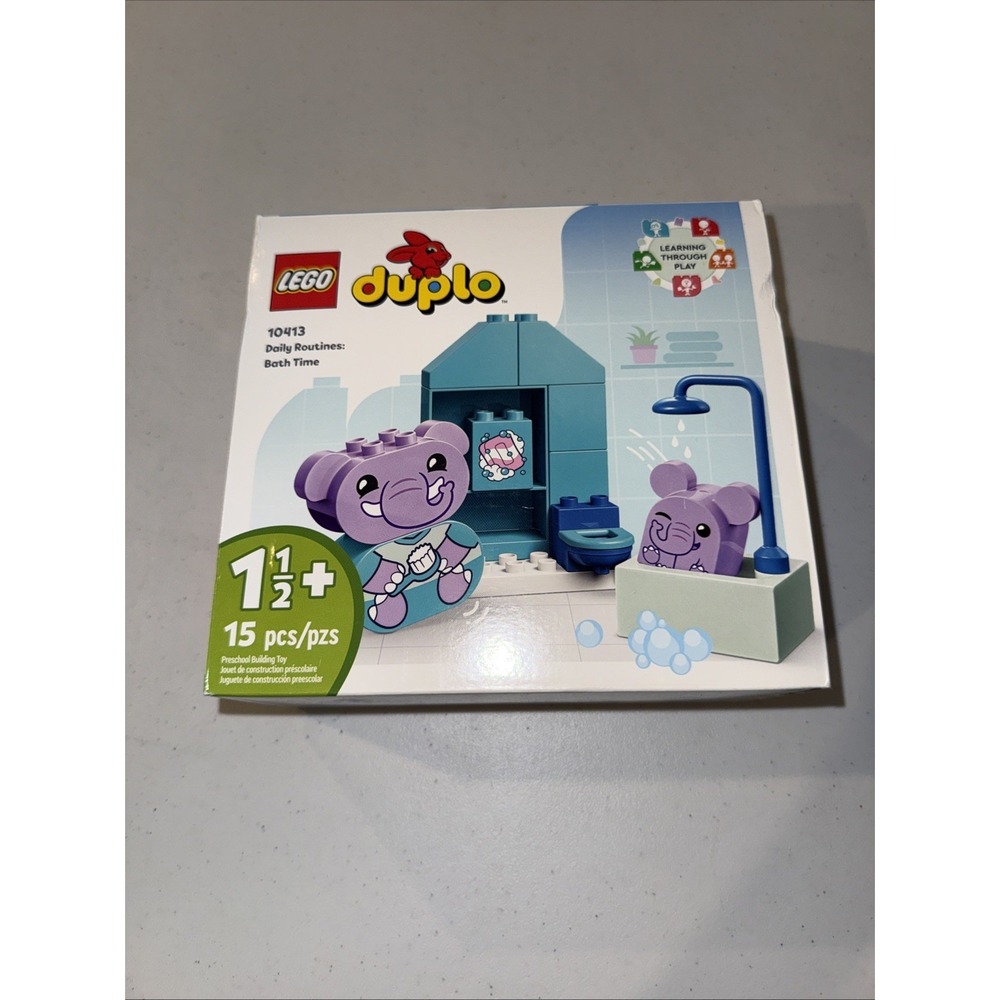 LEGO DUPLO 10413 Daily Routines: Bath Time - Toddler Lego Bath Play Set